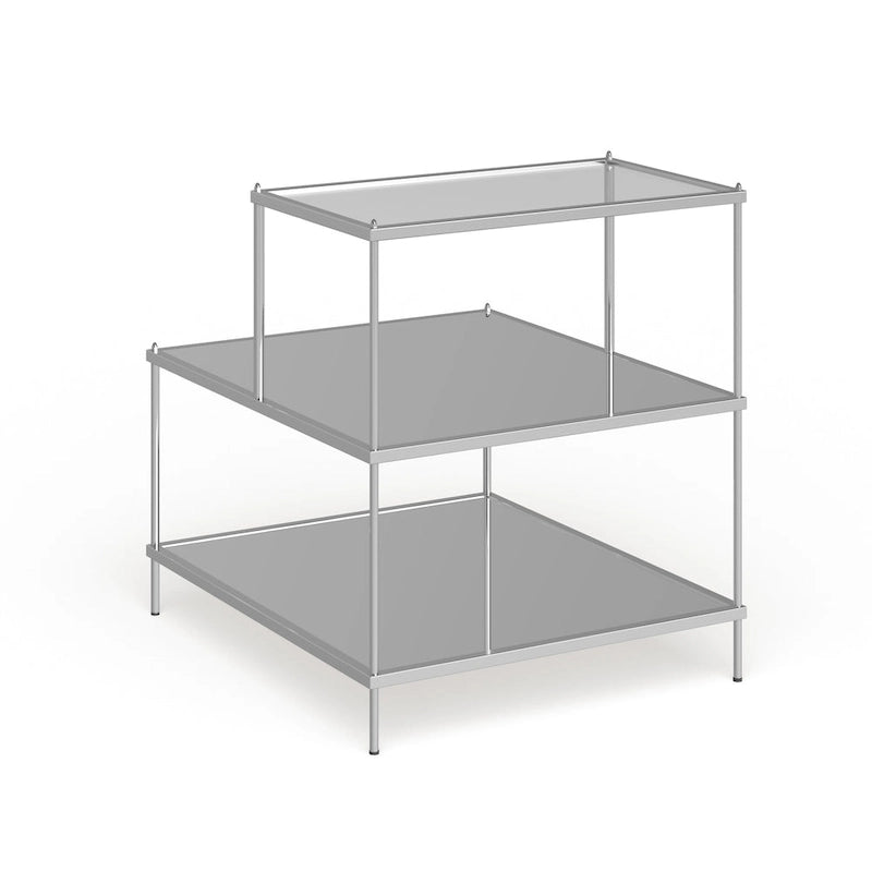 SEI Furniture Grant Glam Mirrored Side Table