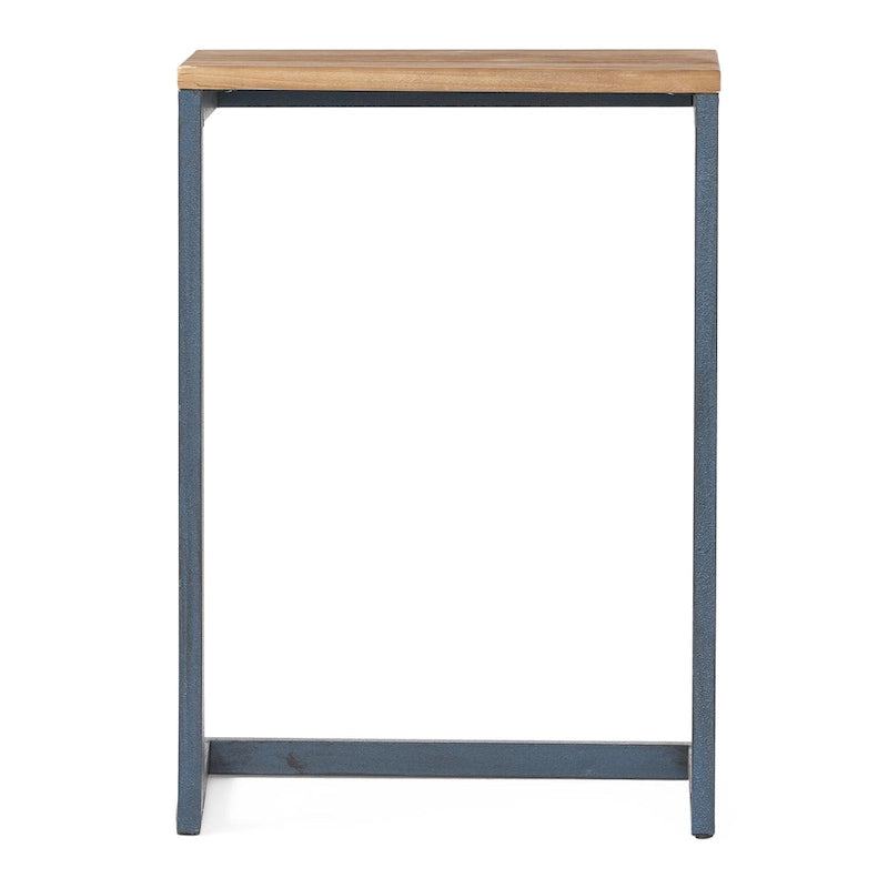 Darlah Modern Industrial Firwood Nesting Tables (Set of 3) by Christopher Knight Home