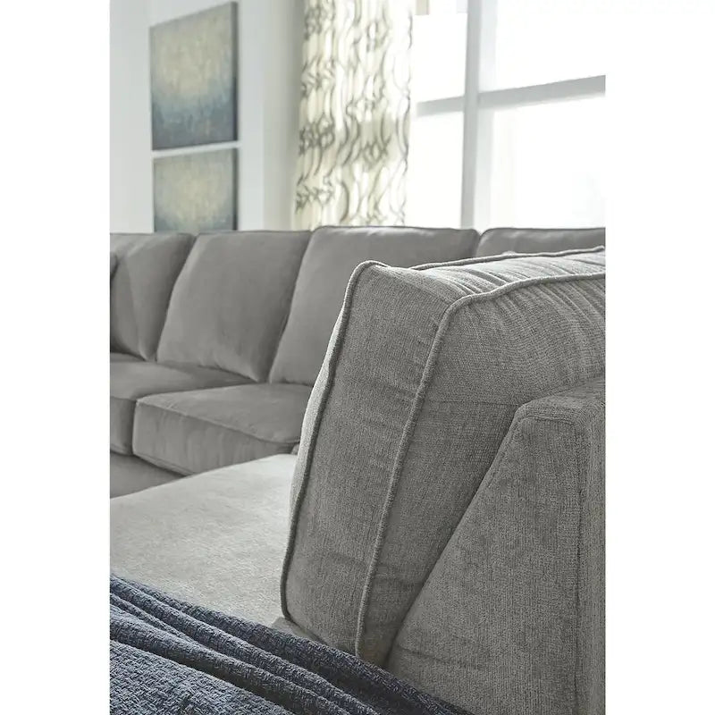 Signature Design by Ashley Altari Gray 2-Piece Sectional with Chaise - 110W x 90D x 37H