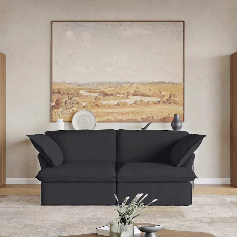 82.66 Upholstered Loveseat sofas sectional counch