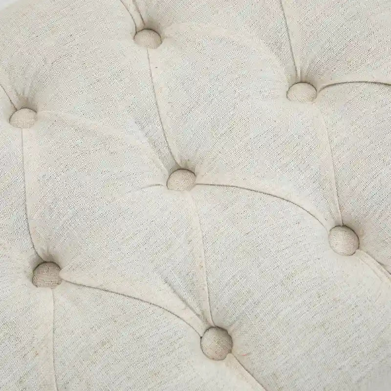 AVAWING Upholstered Tufted Ottoman Bench Accent Entryway Bench