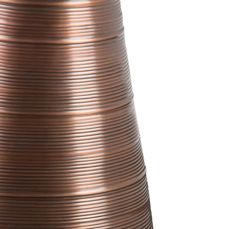 WYNDENHALL Bernhardt Industrial 18 inch Wide Metal Accent Side Table, Fully Assembled