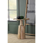 Stedham Round Top Pedestal Accent Table