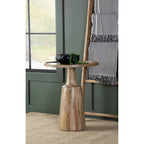 Stedham Round Top Pedestal Accent Table