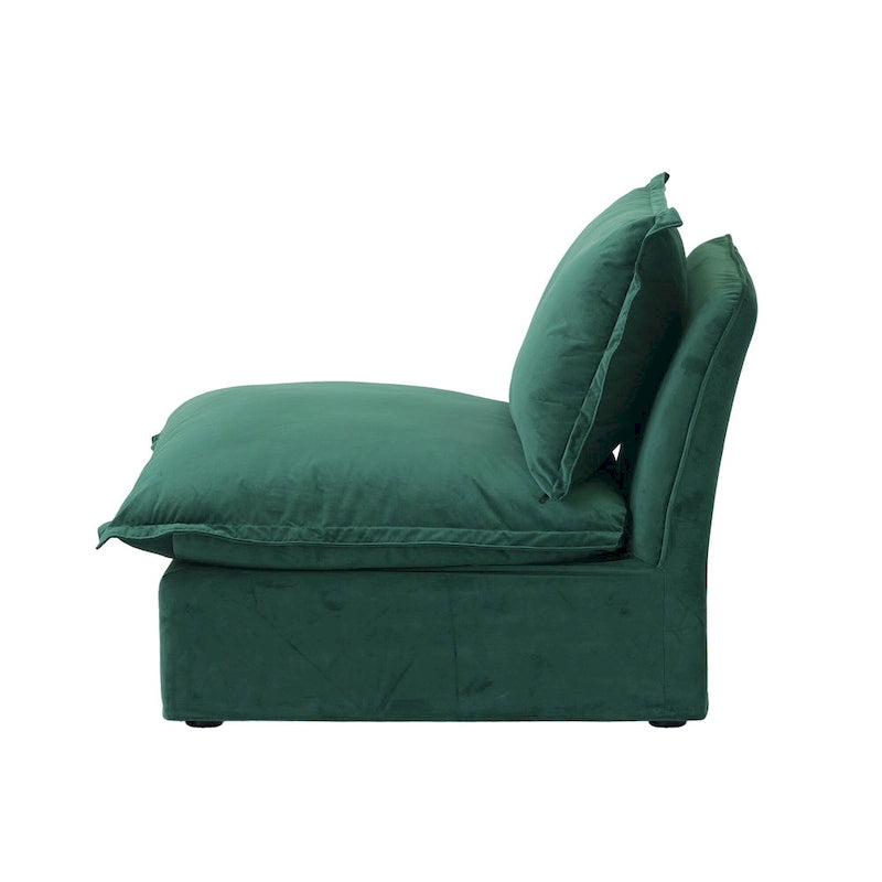 U Shape Couch Sectional for Living Room, Convertible Sectional Sofa, Modular Sectional Couch with Ottomans for Living Room