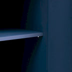 Storage Cabinet Accent Cabinet with Solid Wood Veneer and Metal Leg Frame for Living Room, Entryway