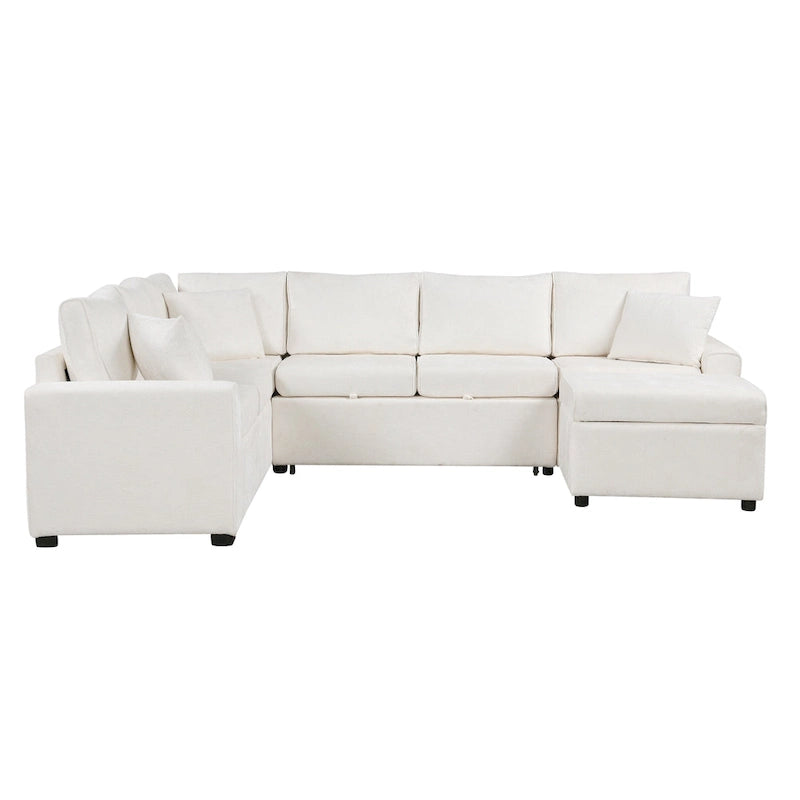Sectional Sofa Pull-out Sofa Bed Sleeper