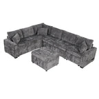 Sectional Sofa Pull-out Sofa Bed Sleeper