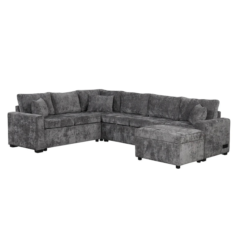 Sectional Sofa Pull-out Sofa Bed Sleeper