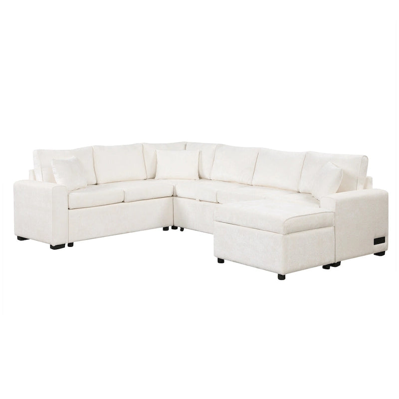 Sectional Sofa Pull-out Sofa Bed Sleeper