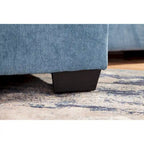 American Furniture Classics Bluebell Model A414V5-K2 U Shaped Sectional with 4 Throw Pillows