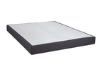 Elariva - Mattress Pack 160x200 with 2x20cm Detachable Upholstered Bed Bases in Anthracite with 15cm White Legs AWUY40509