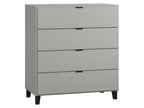 Simple Grey 4-Drawer Chest VNGQ43032