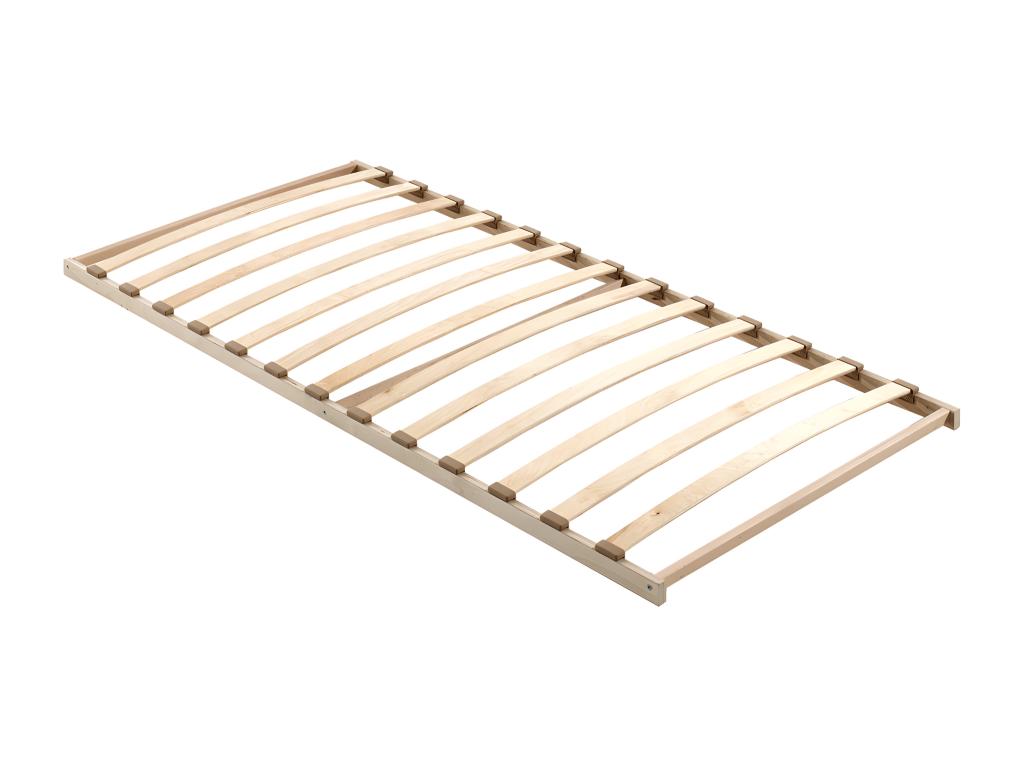 Lysvia - 90x200cm Solid Pine Bed with Slatted Base VXOZ68557