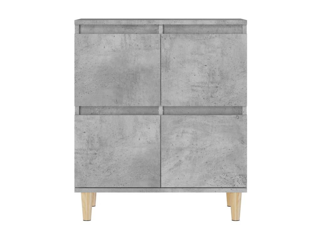 Concrete Grey Buffet 60x35x70 cm Engineered Wood DOGP73835