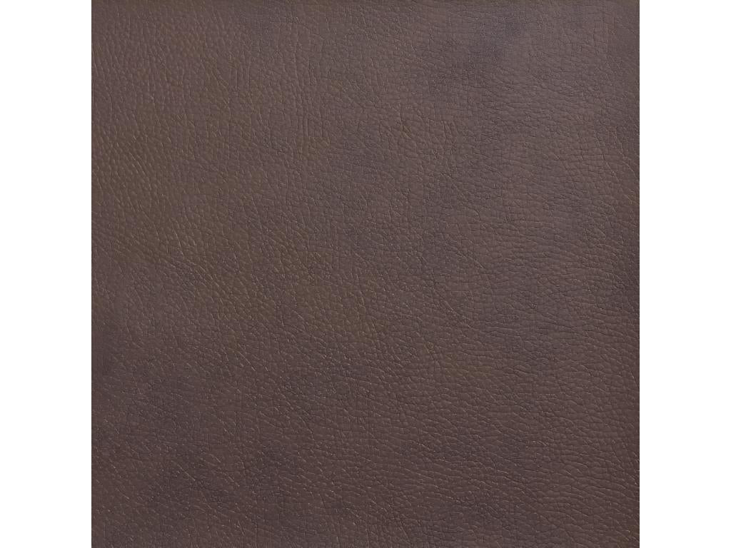 Bench with brown backrest, 112x65.5x75 cm, faux leather, XORM00873