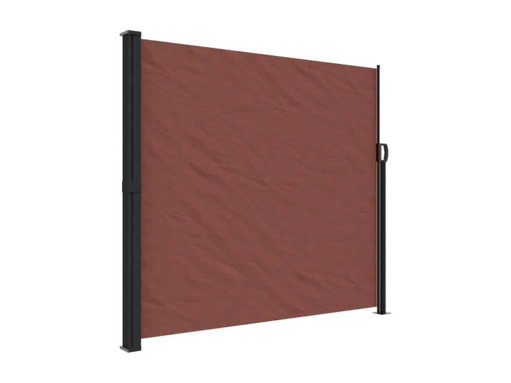 Brown retractable side awning 180x300 cm CLTB36788