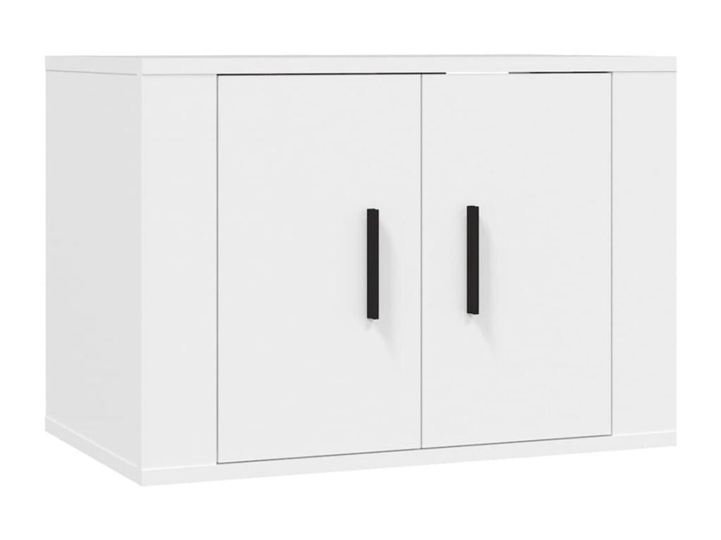 White wall-mounted TV unit 57x34.5x40 cm FION05342
