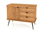 Elariva - Chest of drawers in solid wild oak with natural oil finish DXUG94182