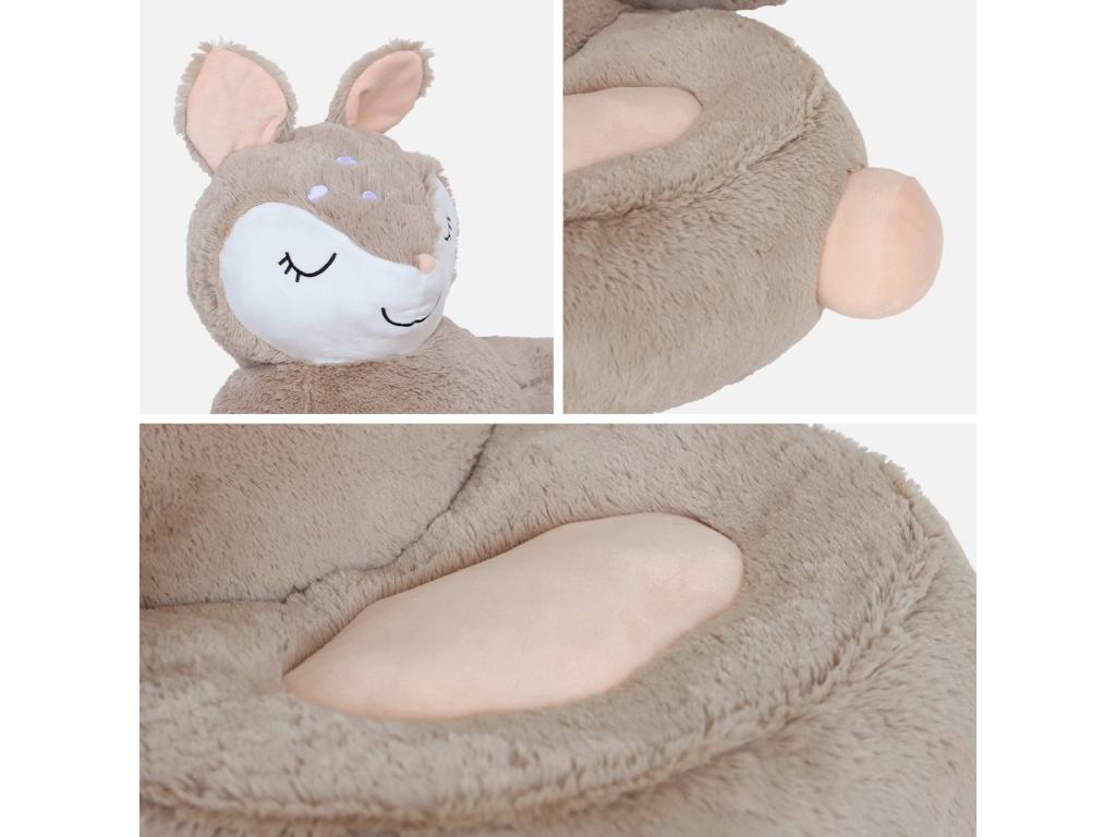 Fawn-shaped children's armchair - L 57x57x51cm UGTW05362