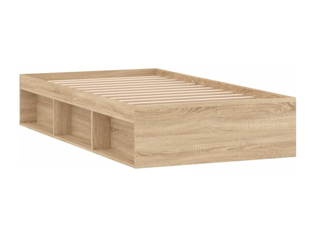 Oak bed frame 90x190 TGVI99961