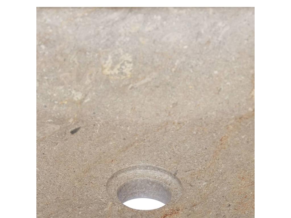 Grey bathroom sink 40x40x10 cm 02 0002826 PALC31312