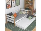 Daybed with pull-out bed N01 White / Natural Oak 100x180 GZCJ67344