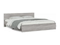Bed frame with grey headboard 200x200 KOSV22743