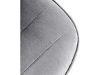 Bar stool - Velvet / Metal - Grey - Elariva JEKK38870