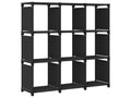 9-cube display shelf, black, 103x30x175.5 cm, fabric, UIZA03359