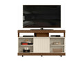 50 Inch Maxi TV Stand in Walnut and Off-White VIFK61426