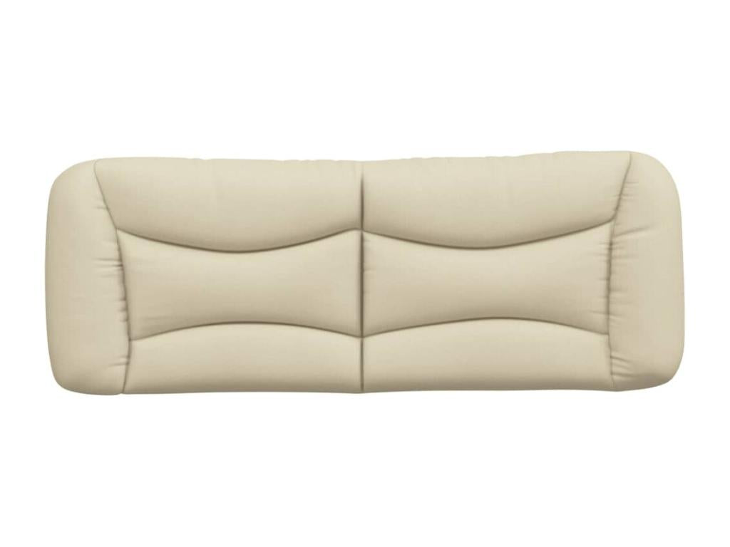 Cream headboard cushion 140 cm fabric UPIA56419