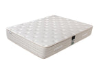 Mattress Set 140x190 cm 26 cm White Slatted Base ASSE17433