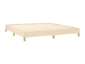 Cream bed frame 180x200 cm Fabric IPIM64374