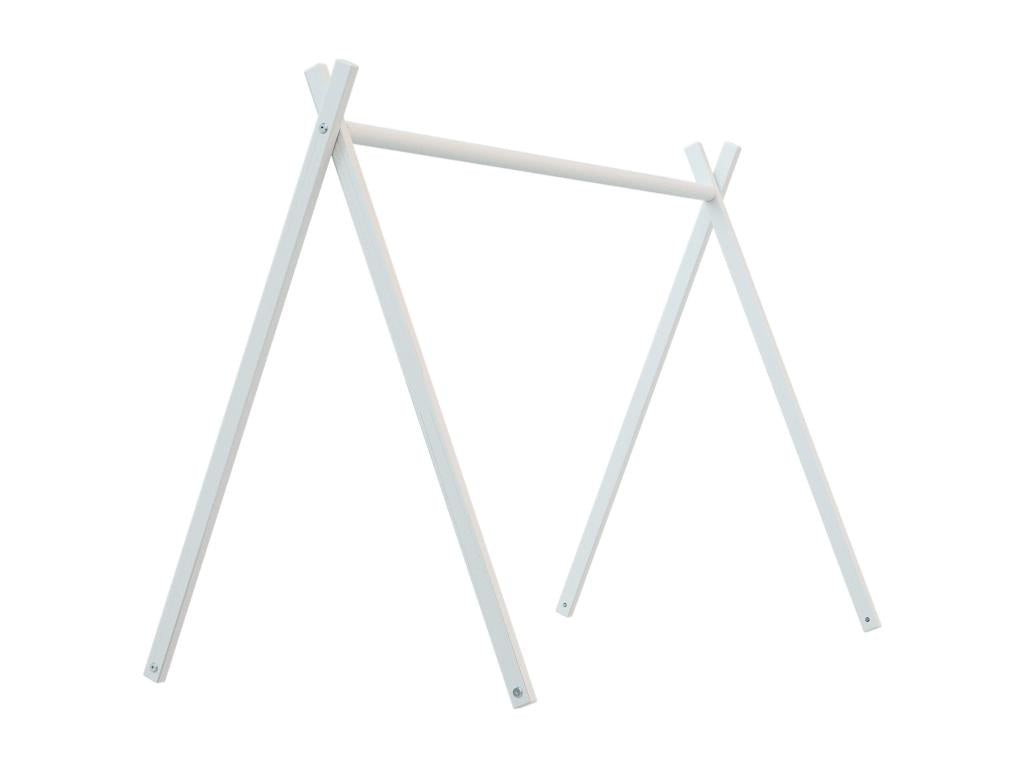 Lysvia 60x120 Wooden Bed with White Roof ISXE44596