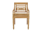 2-piece chairs, solid teak wood, JWGZ68078