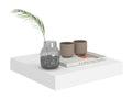 Floating wall shelf, white, 23x23.5x3.8, MDF, TFLF28986