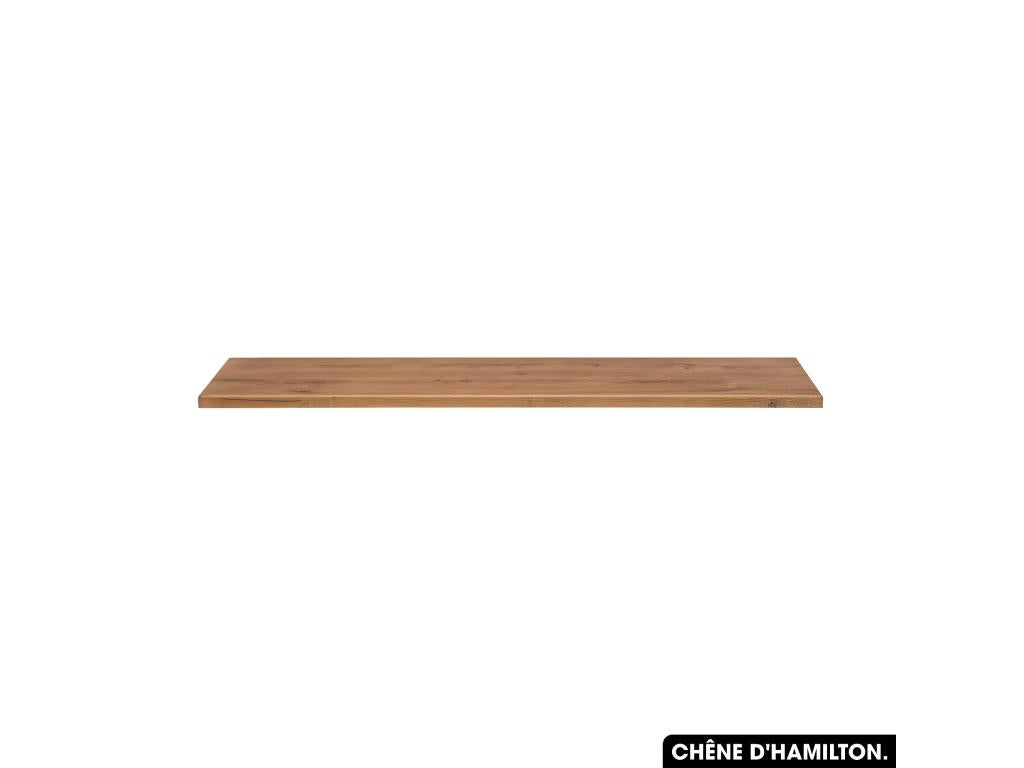Wooden sink top - Elariva OAK - L.140 x D.47 x H.2.5 GCZM96400