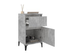 KONF03646 Bedside Tables, 2 pcs, Concrete Grey, 40x35x70 cm