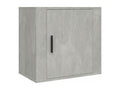 2-piece wall-mounted bedside tables, concrete grey, 50x30x47 cm, SXBJ59385