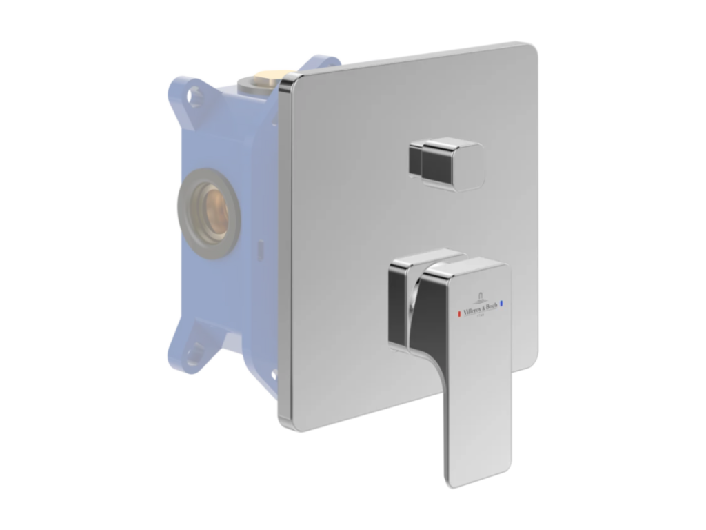 Mechanical front panel with ET BOCH 3.0 reversing switch, recessed body EHIH09374