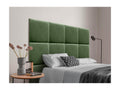 Elariva Upholstered Headboard in High-Quality Velvet, Elariva Interior, Composed of Interchangeable Self-Adhesive Panels for Bedroom, Green, 180 cm, YIMV56450