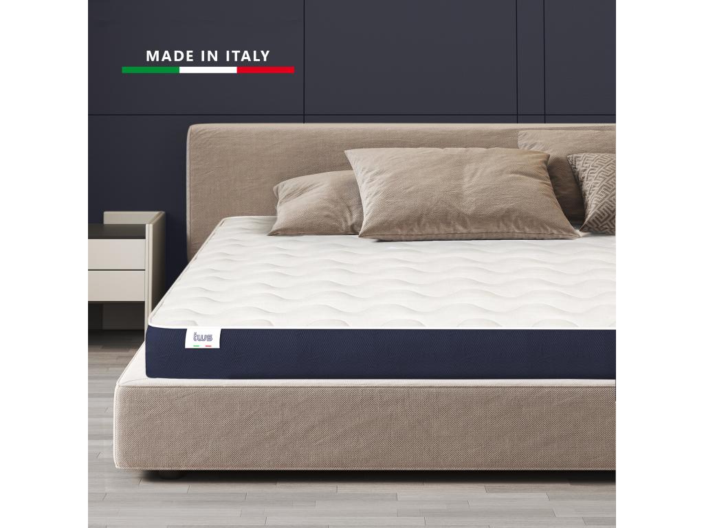 160x190cm Waterfoam Hypoallergenic Mattress 10cm Made in Italy DGLM21299