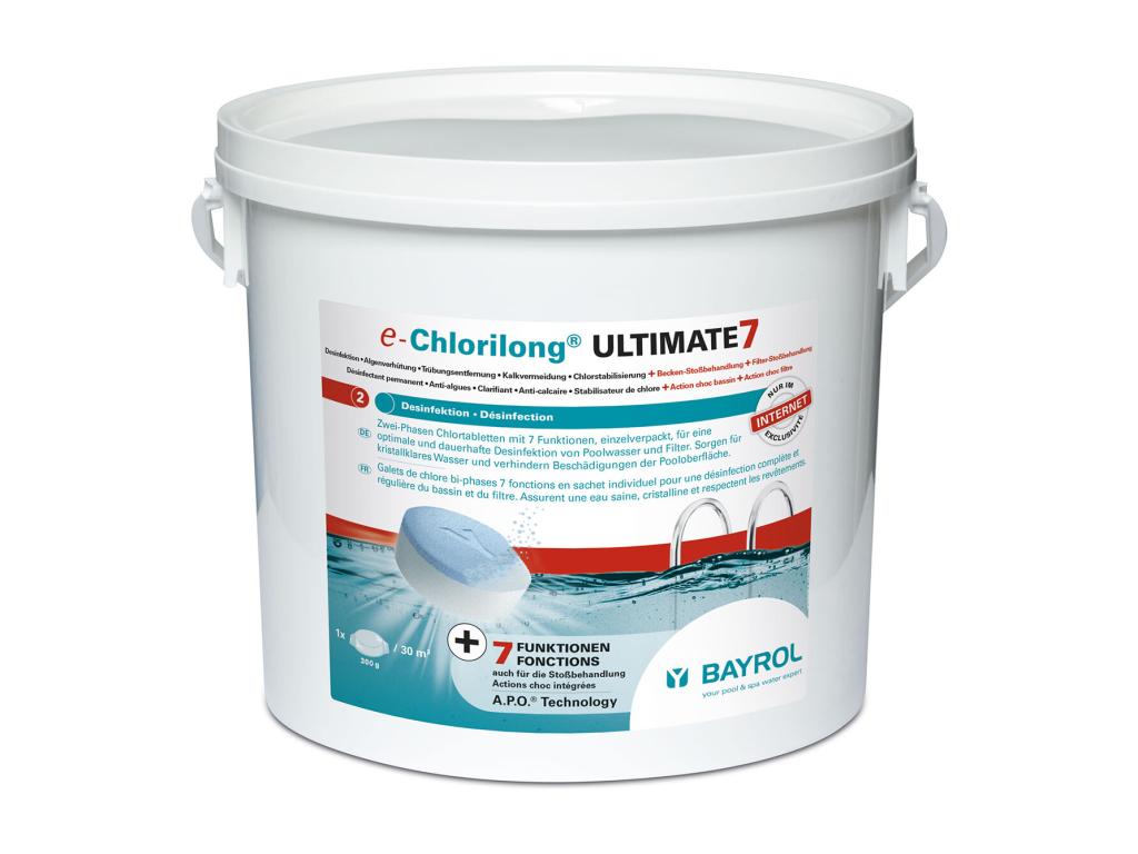Elariva 2-in-1 Slow and Fast Chlorine Tablets 4.8kg - Ultimate 7 SDWE68565