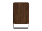 2-piece bedside tables, brown oak, 40x30x50cm, engineered wood, UABR24976